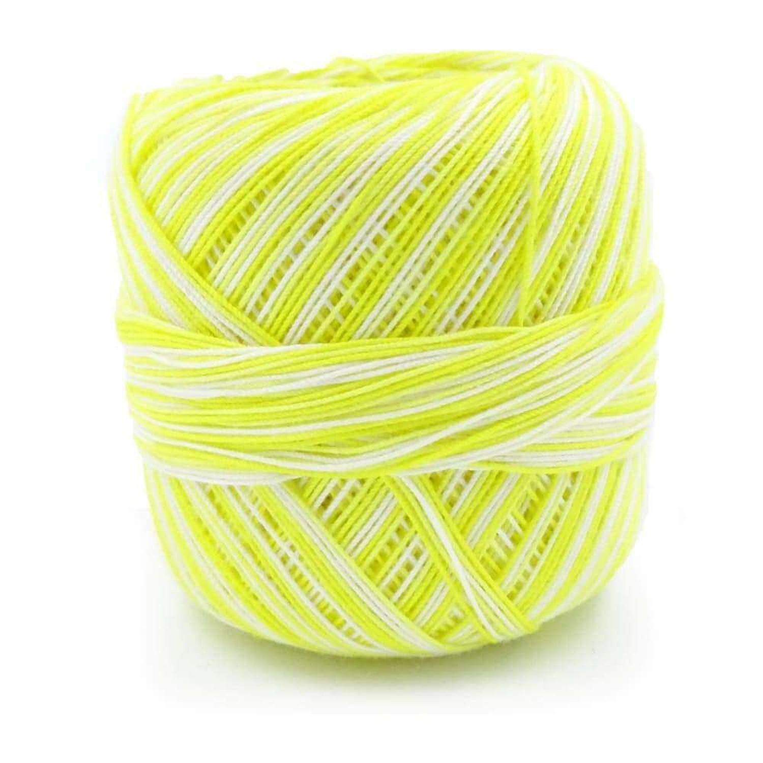 Omega OMEGA DISTRIBUIDORES DE HILO, S.A. DE C.V. HILO CROCHET OMEGA NO.10 MATIZADO AMARILLO #140 30G