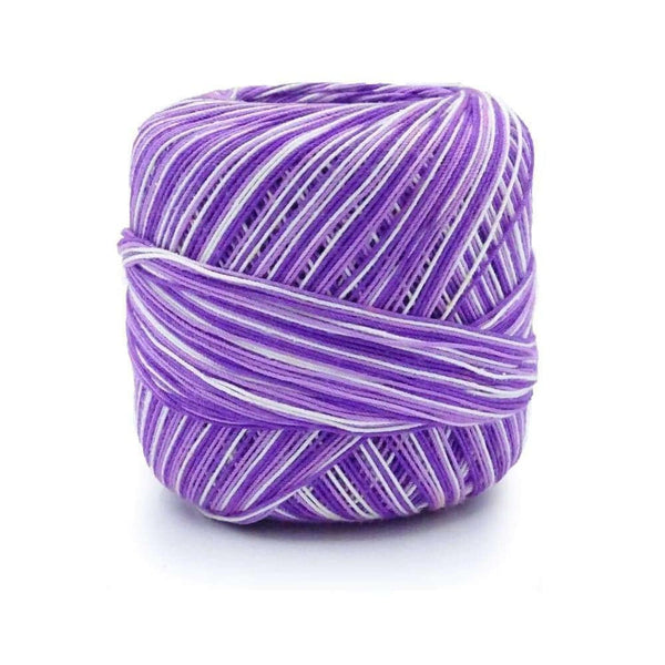 Omega OMEGA DISTRIBUIDORES DE HILO, S.A. DE C.V. HILO CROCHET OMEGA NO.10 MATIZADO MORADO #148 30G