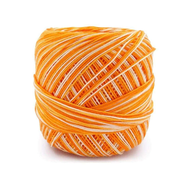 Omega OMEGA DISTRIBUIDORES DE HILO, S.A. DE C.V. HILO CROCHET OMEGA NO.10 MATIZADO NARANJA #133 30G