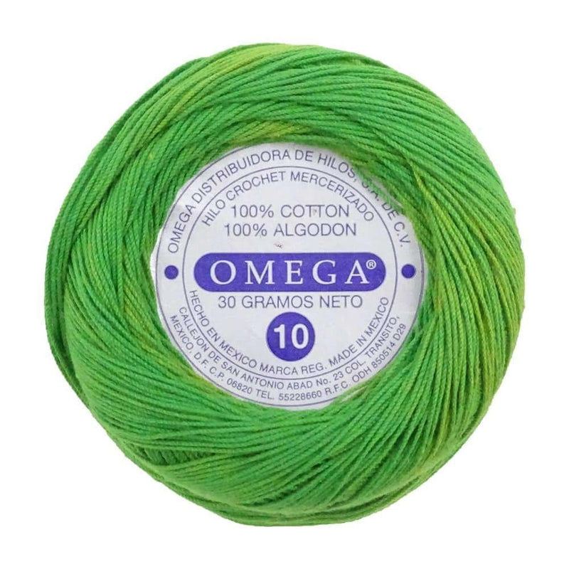 Omega OMEGA DISTRIBUIDORES DE HILO, S.A. DE C.V. HILO CROCHET OMEGA NO.10 VERDE BOSQUE