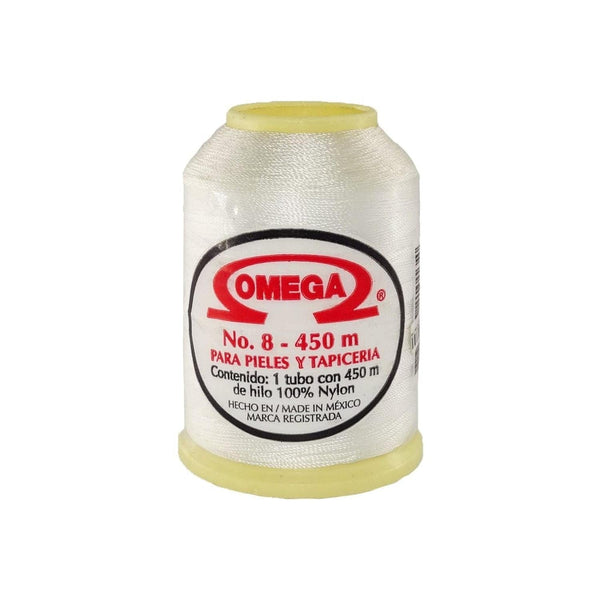 Omega OMEGA DISTRIBUIDORES DE HILO, S.A. DE C.V. HILO NYLON OMEGA NO.8 C/450M BLANCO #13