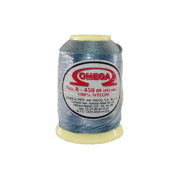 Omega OMEGA DISTRIBUIDORES DE HILO, S.A. DE C.V. HILO NYLON OMEGA NO.8 C/450M COBALTO #111