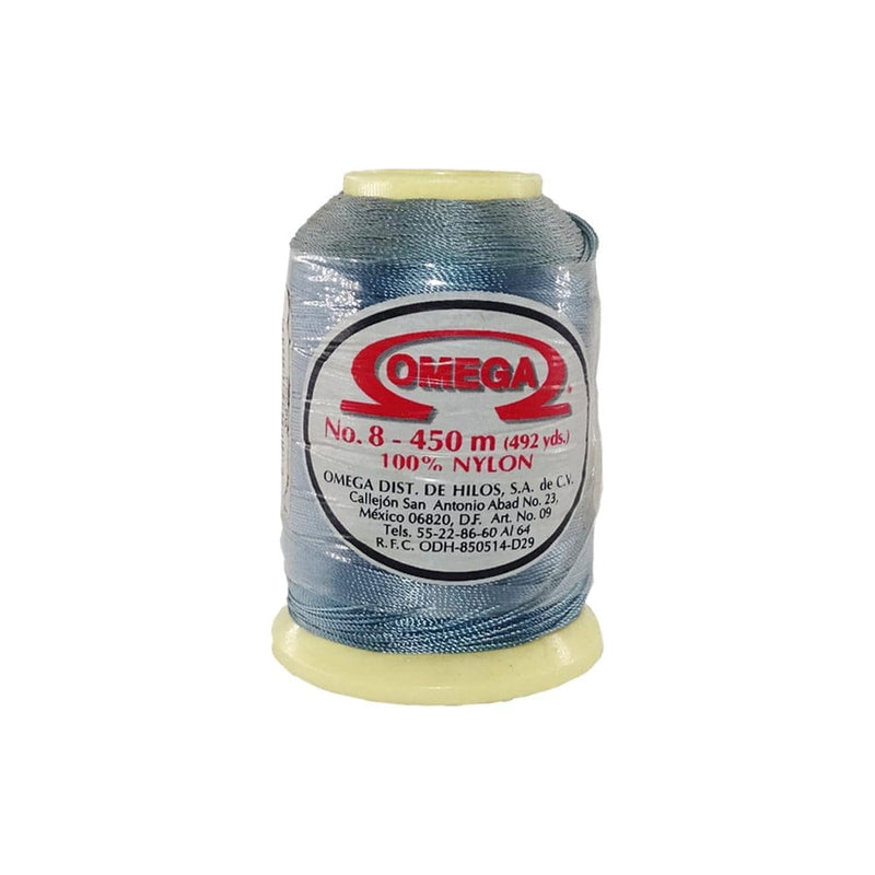 Omega OMEGA DISTRIBUIDORES DE HILO, S.A. DE C.V. HILO NYLON OMEGA NO.8 C/450M COBALTO