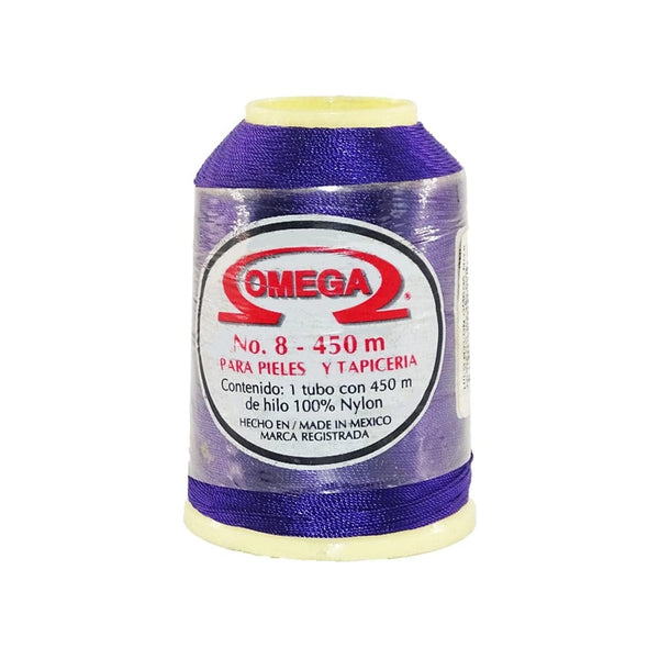 Omega OMEGA DISTRIBUIDORES DE HILO, S.A. DE C.V. HILO NYLON OMEGA NO.8 C/450M MORADO #103