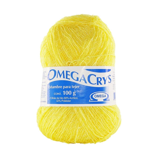 Omega OMEGA DISTRIBUIDORES DE HILO, S.A. DE C.V. HILO OMEGACRYS DE 100G #232 AMARILLO BEBE*