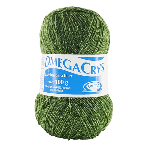 Omega OMEGA DISTRIBUIDORES DE HILO, S.A. DE C.V. HILO OMEGACRYS DE 100G #285 VERDE SECO*