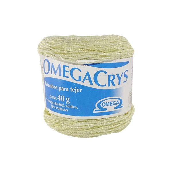 Omega OMEGA DISTRIBUIDORES DE HILO, S.A. DE C.V. HILO OMEGACRYS DE 40G #204 ECRU*