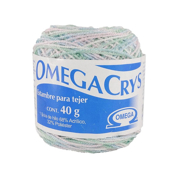 Omega OMEGA DISTRIBUIDORES DE HILO, S.A. DE C.V. HILO OMEGACRYS DE 40G #262 MATIZADO BEBE*