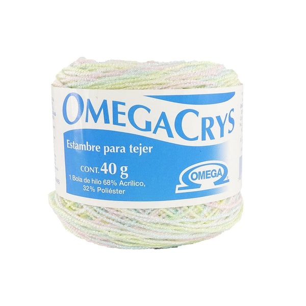 Omega OMEGA DISTRIBUIDORES DE HILO, S.A. DE C.V. HILO OMEGACRYS DE 40G #266 MATIZADO TIERNO*