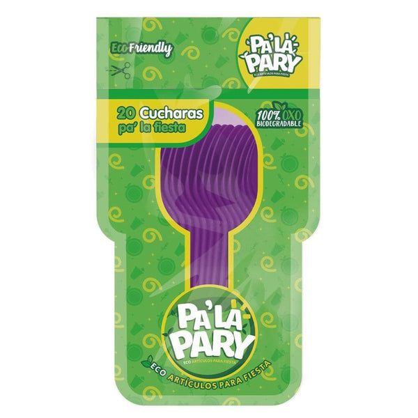 Pa´La Pary FABRICAS SELECTAS DEL CENTRO, S.A. DE C.V. CUCHARA PLASTICO PALA PARY MORADO