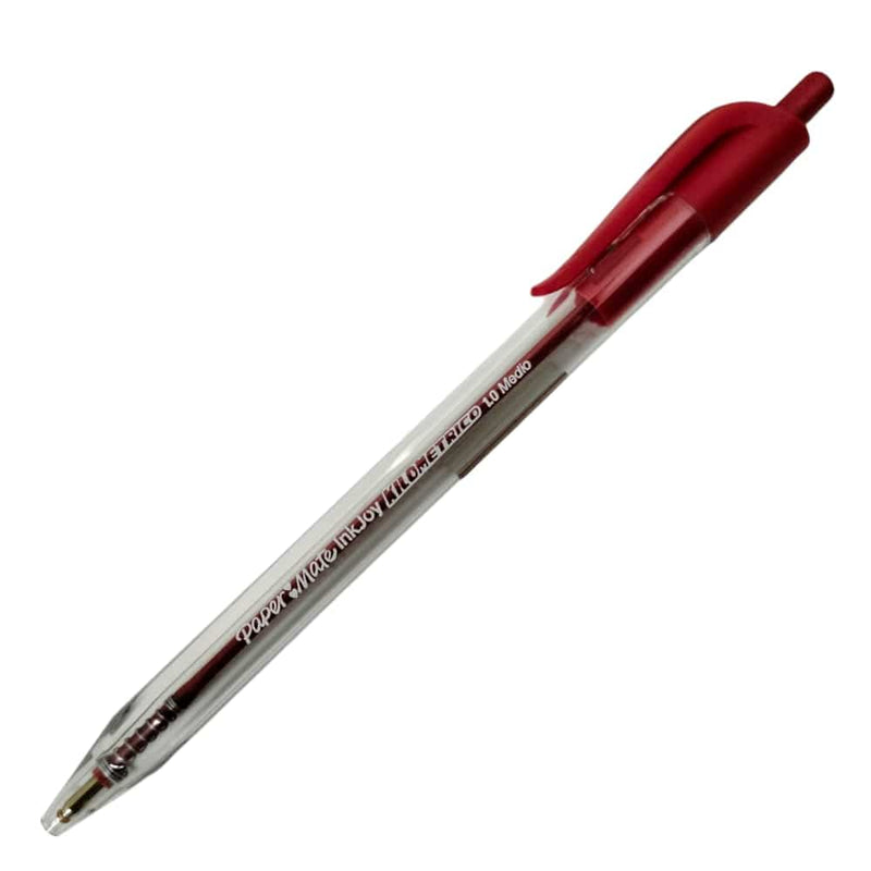 Paper Mate NEWELL BRANDS DE MEXICO, S.A. DE C.V. BOL KILOMETRICO 100RT C/12 ROJO
