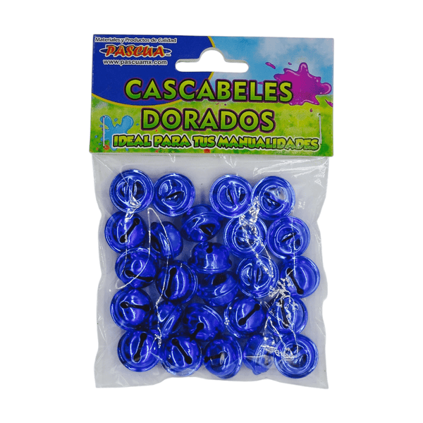 Pascua MEGAFUMI, S.A. DE C.V. CASCABEL 18MM #6 C/25PZ AZUL