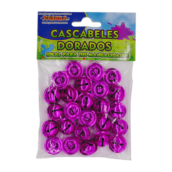 Pascua MEGAFUMI, S.A. DE C.V. CASCABEL 18MM #6 C/25PZ FUSHIA