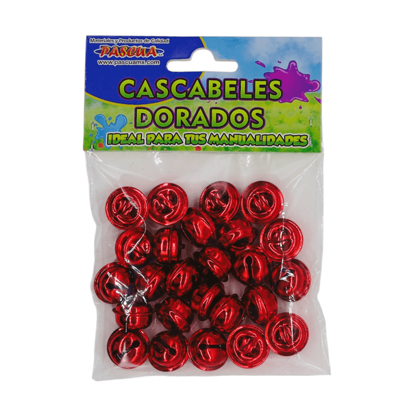 Pascua MEGAFUMI, S.A. DE C.V. CASCABEL 18MM #6 C/25PZ ROJO