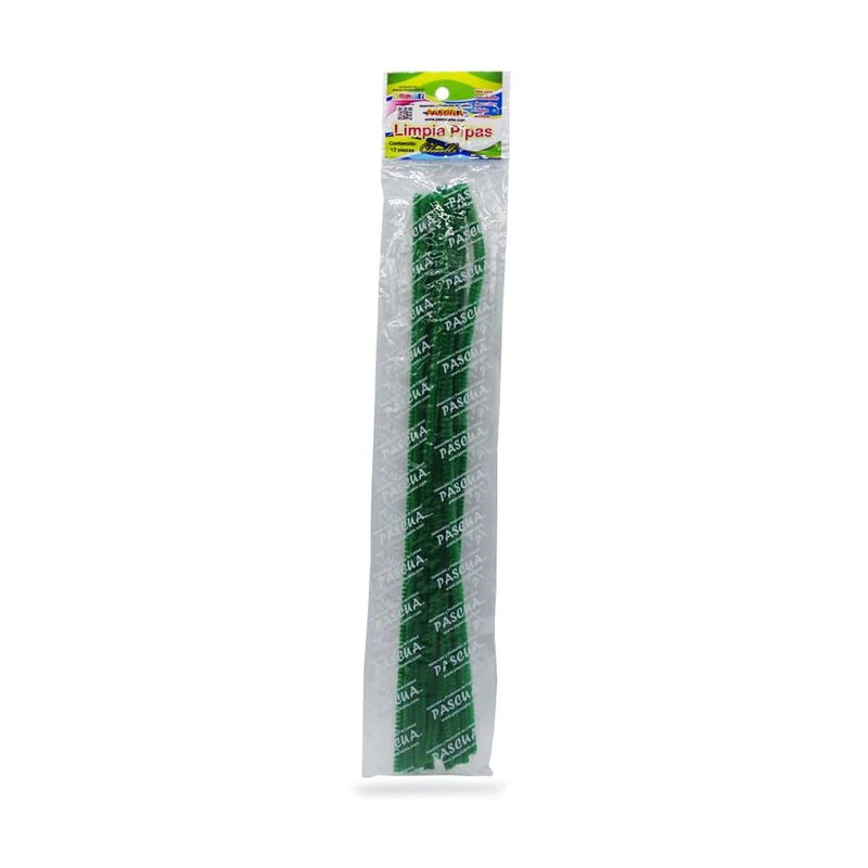 Pascua MEGAFUMI, S.A. DE C.V. CHENILLE PASCUA C/12PZ VERDE BANDERA