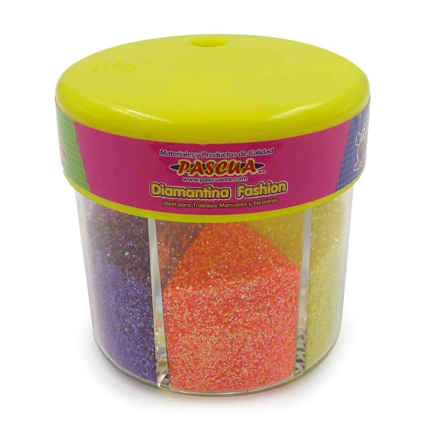 Pascua MEGAFUMI, S.A. DE C.V. FRASCO C/DIAMANTINA 60GR FASHION PASCUA