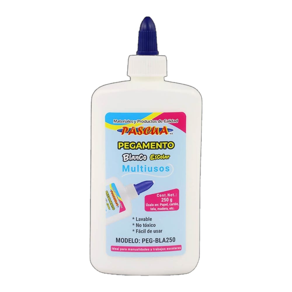 Pascua MEGAFUMI, S.A. DE C.V. PEGAMENTO ESCOLAR BLANCO PASCUA 250G