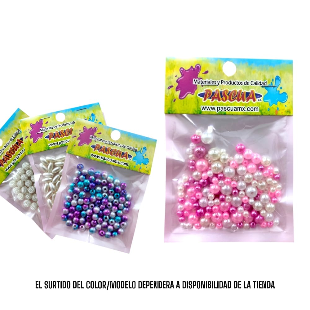 Pascua MEGAFUMI, S.A. DE C.V. PERLAS SURTIDAS PARA PULSERAS