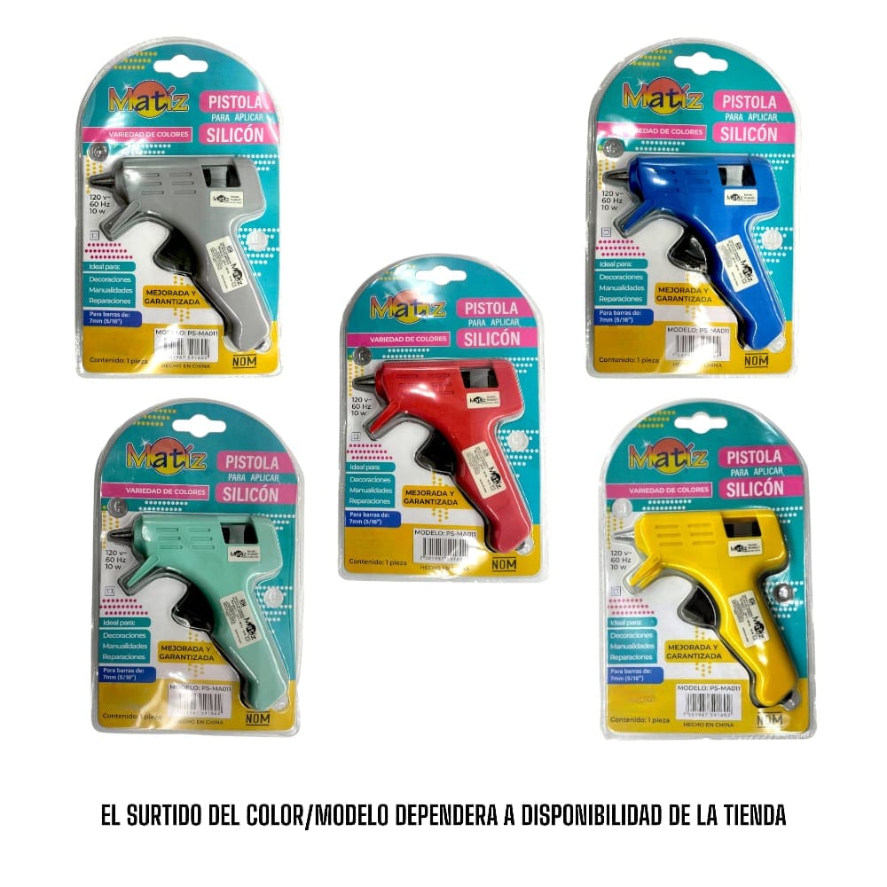 Pascua MEGAFUMI, S.A. DE C.V. PISTOLA PARA SILICON DELGADO C/1PZ MATIZ