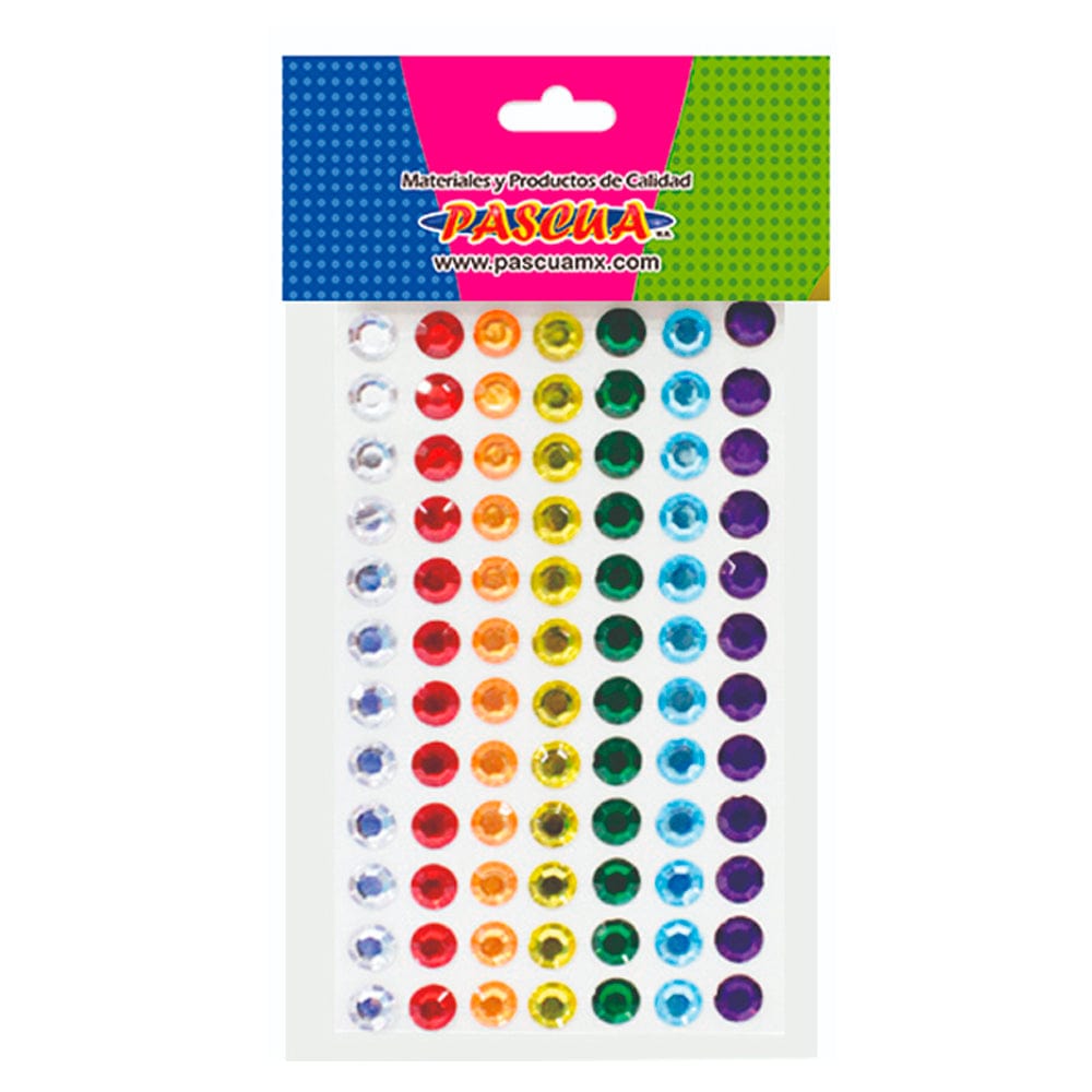 Pascua MEGAFUMI, S.A. DE C.V. PLANILLA CALCO DIAMANTES DIF. MEDIDAS SURT RAINBOW