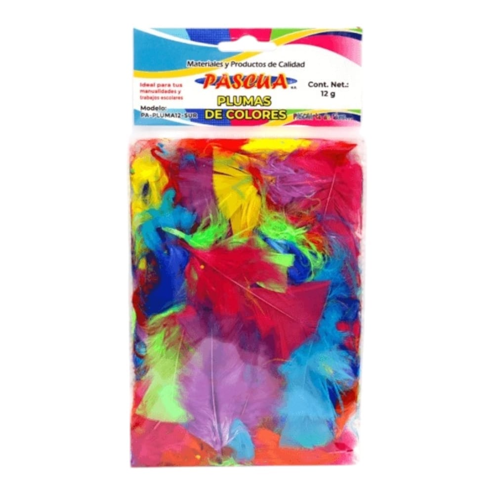 Pascua MEGAFUMI, S.A. DE C.V. PLUMAS DE COLORES PASCUA C/12G SURTIDO