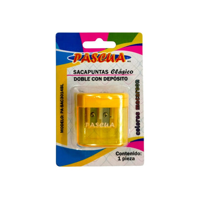 Pascua MEGAFUMI, S.A. DE C.V. SACAPUNTAS PASCUA DOBLE C/DEPOSITO CLASICO