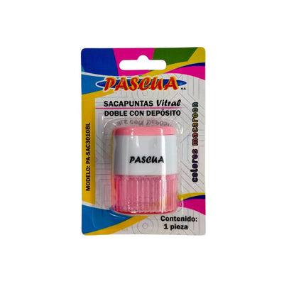 Pascua MEGAFUMI, S.A. DE C.V. SACAPUNTAS PASCUA DOBLE C/DEPOSITO VITRAL