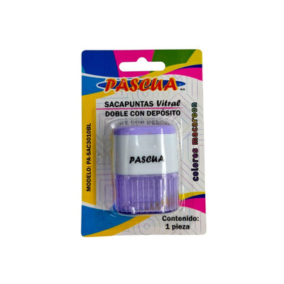 Pascua MEGAFUMI, S.A. DE C.V. SACAPUNTAS PASCUA DOBLE C/DEPOSITO VITRAL