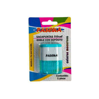 Pascua MEGAFUMI, S.A. DE C.V. SACAPUNTAS PASCUA DOBLE C/DEPOSITO VITRAL