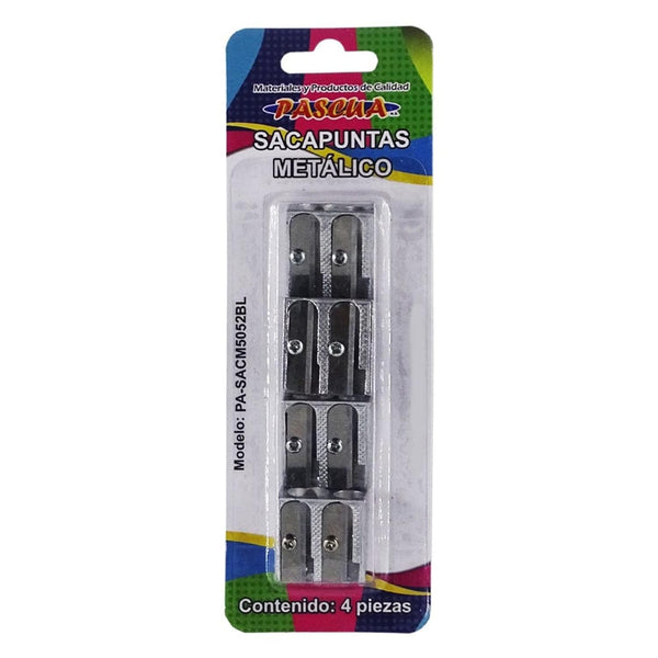 Pascua MEGAFUMI, S.A. DE C.V. SACAPUNTAS PASCUA METALICO DOBLE C/4PZ