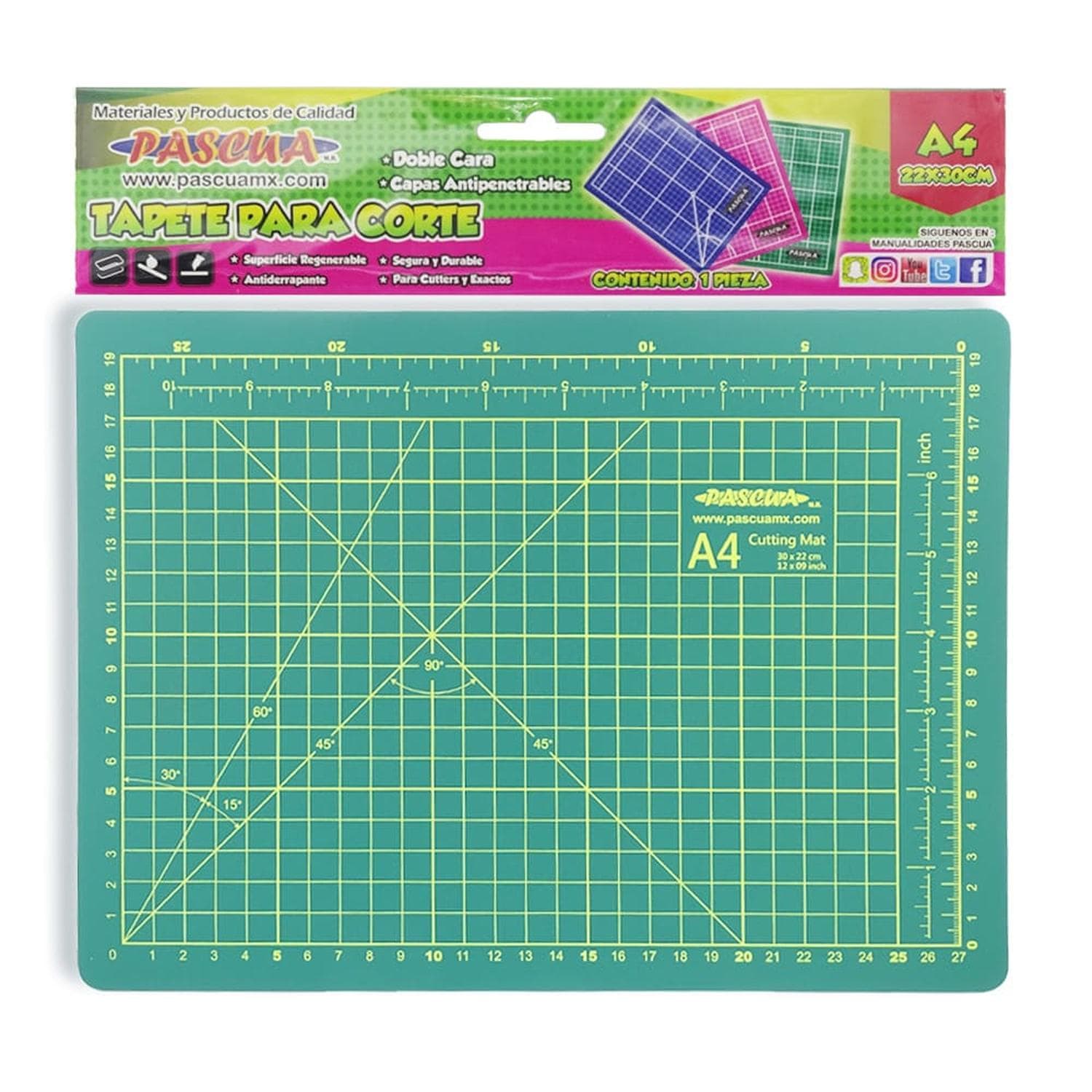 Pascua MEGAFUMI, S.A. DE C.V. TAPETE DE CORTE PASCUA A4 30X22CM