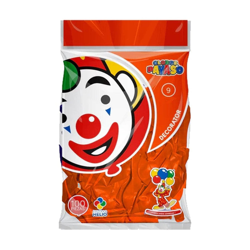 Payaso FABRICAS SELECTAS DEL CENTRO, S.A. DE C.V. BOLSA C/100 GLOBOS PAYASO DEC.