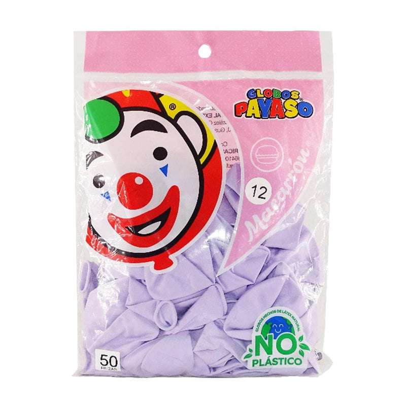 Payaso FABRICAS SELECTAS DEL CENTRO, S.A. DE C.V. BOLSA C/50 GLOBOS PAYASO