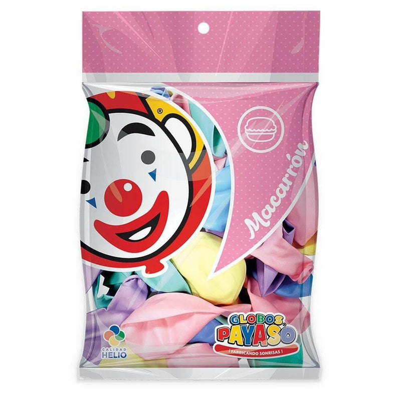 Payaso FABRICAS SELECTAS DEL CENTRO, S.A. DE C.V. BOLSA C/50 GLOBOS PAYASO