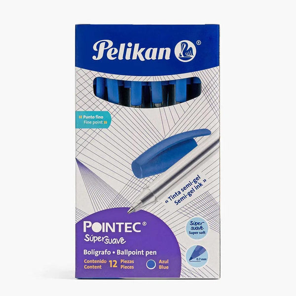 Pelikan PELIKAN MEXICO, S.A. DE C.V. BOL. POINTEC C/12PZ PUNTO FINO AZUL PELIKAN