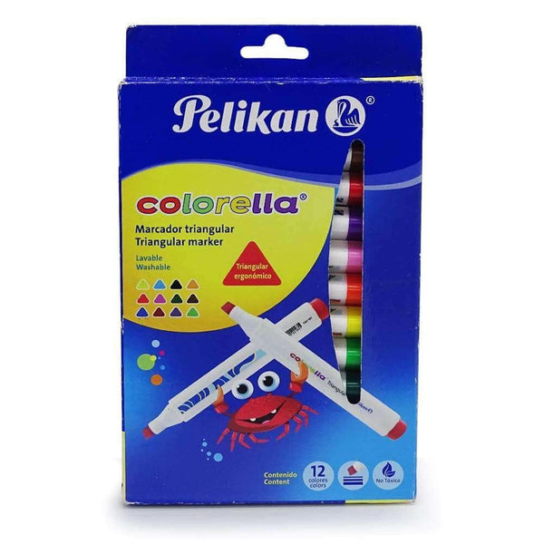 Pelikan PELIKAN MEXICO, S.A. DE C.V. ESTUCHE COLORELLA TRIANGULAR C/12PZ PELIKAN