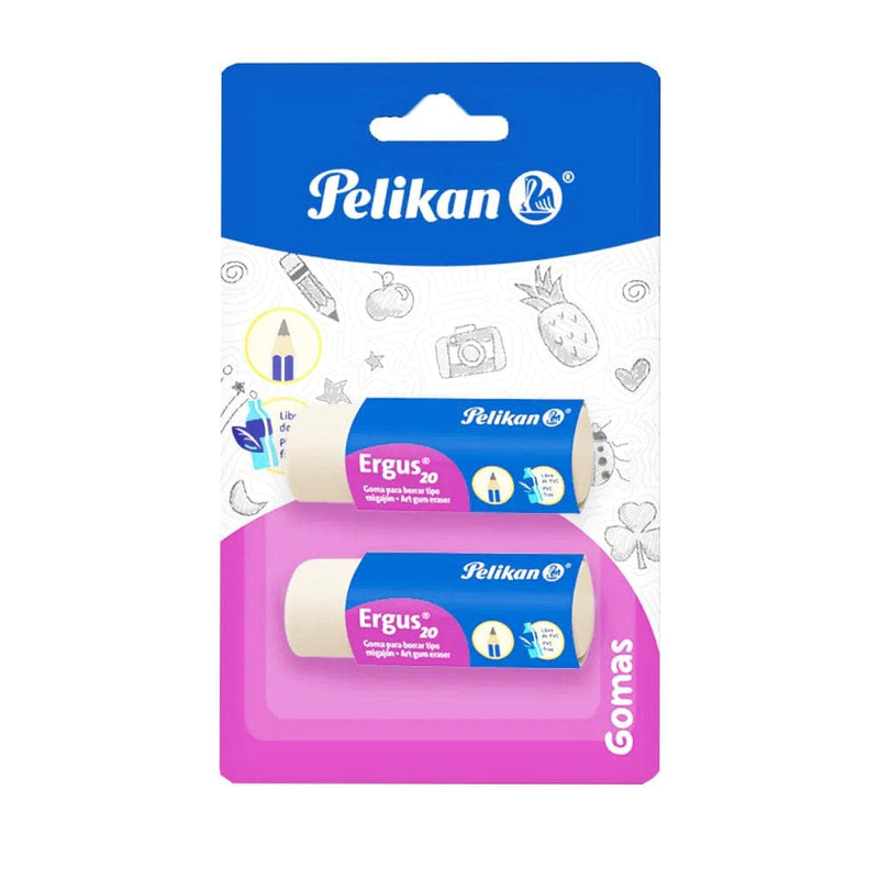 Pelikan PELIKAN MEXICO, S.A. DE C.V. GOMA PLASTICA ERGUS 20 C/2PZ PELIKAN