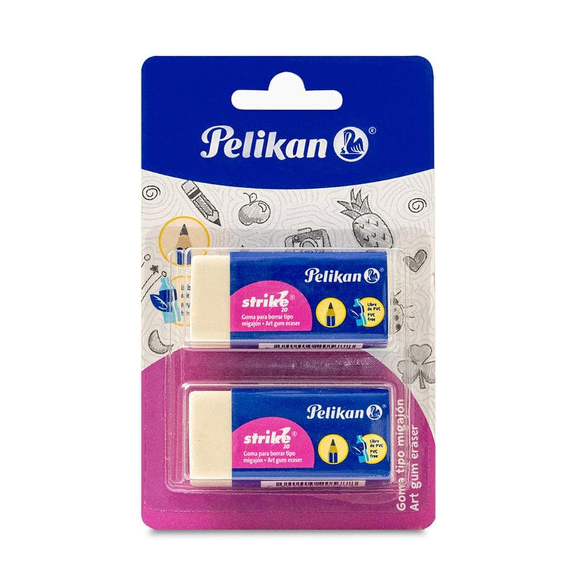 Pelikan PELIKAN MEXICO, S.A. DE C.V. GOMA PLASTICA STRIKE 20 C/2PZ PELIKAN