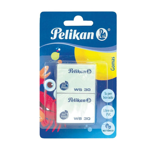 Pelikan PELIKAN MEXICO, S.A. DE C.V. GOMA PLASTICA WS30 C/2PZ PELIKAN