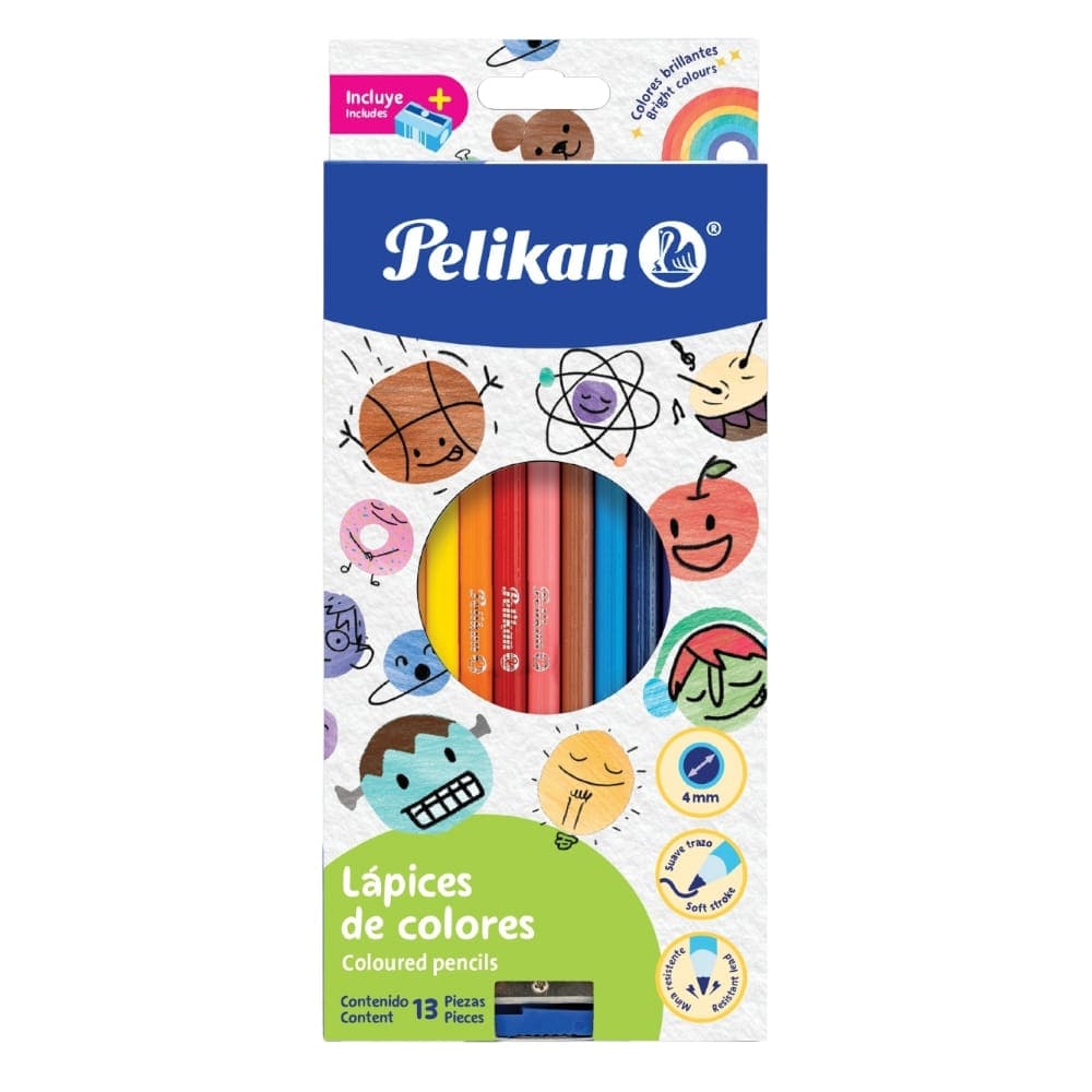 Pelikan PELIKAN MEXICO, S.A. DE C.V. LAPIZ COLORES PELIKAN C/12PZ LARGO