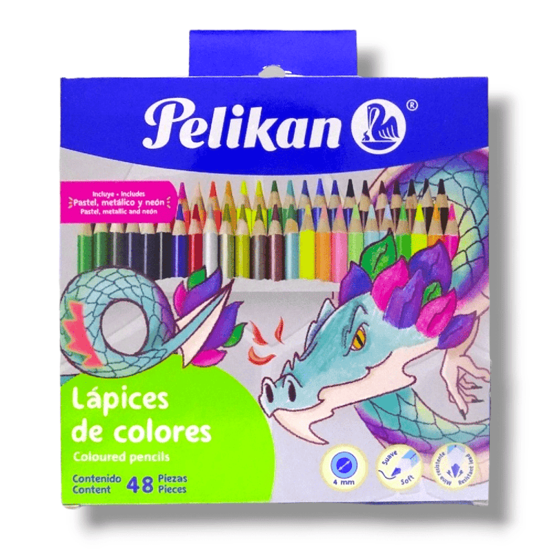 Pelikan PELIKAN MEXICO, S.A. DE C.V. LAPIZ COLORES PELIKAN C/48PZ LARGO