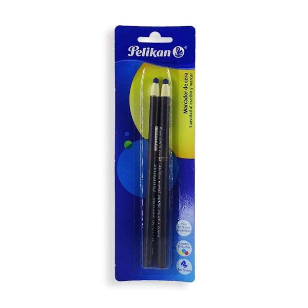 Pelikan PELIKAN MEXICO, S.A. DE C.V. MARCADOR PELIKAN DE CERA C/2PZ AZUL