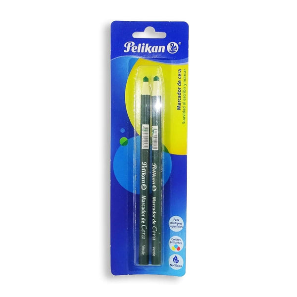 Pelikan PELIKAN MEXICO, S.A. DE C.V. MARCADOR PELIKAN DE CERA C/2PZ VERDE