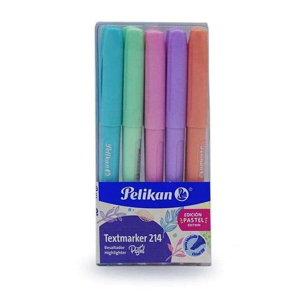 Pelikan PELIKAN MEXICO, S.A. DE C.V. MARCATEXTO PELIKAN 214 PASTEL C/10PZ SURTIDO