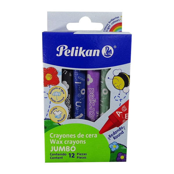 Pelikan PELIKAN MEXICO, S.A. DE C.V. PELICRAYON JUMBO REDONDO C/12PZ PELIKAN