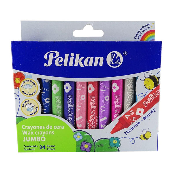 Pelikan PELIKAN MEXICO, S.A. DE C.V. PELICRAYON JUMBO REDONDO C/24PZ PELIKAN