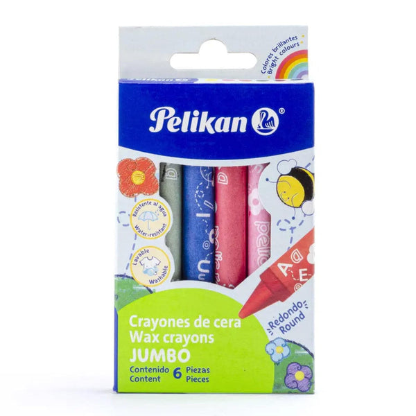 Pelikan PELIKAN MEXICO, S.A. DE C.V. PELICRAYON JUMBO REDONDO C/6PZ PELIKAN