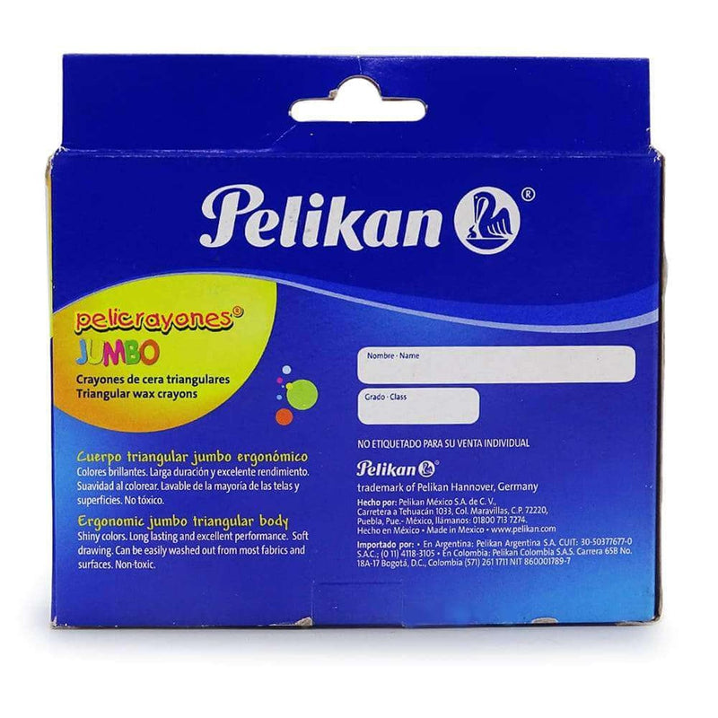 Pelikan PELIKAN MEXICO, S.A. DE C.V. PELICRAYON JUMBO TRIANGULAR C/24PZ PELIKAN