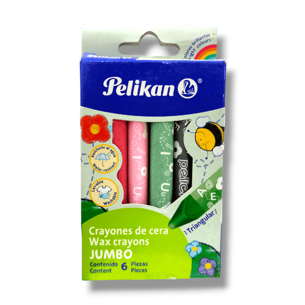 Pelikan PELIKAN MEXICO, S.A. DE C.V. PELICRAYON JUMBO TRIANGULAR C/6PZ PELIKAN