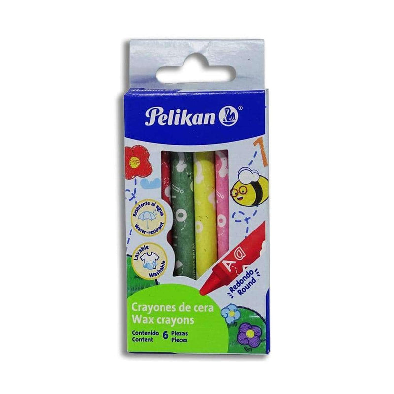 Pelikan PELIKAN MEXICO, S.A. DE C.V. PELICRAYON REG. REDONDO C/6PZ PELIKAN